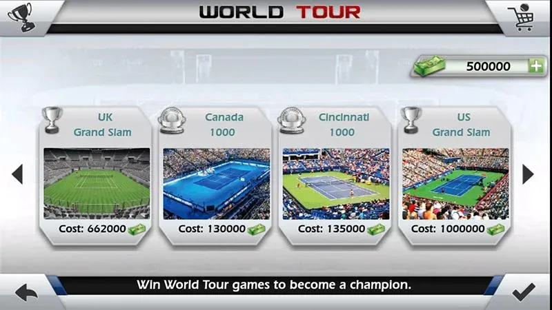 3D Tennis [МОД: Много денег, Монет и Все открыто] Screenshot 5