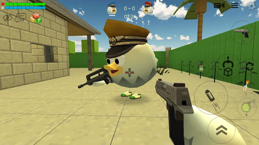Chicken Gun (Чикен Ган) [МОД: Много монет, Открытые уровни и Мега MOD] Screenshot 2