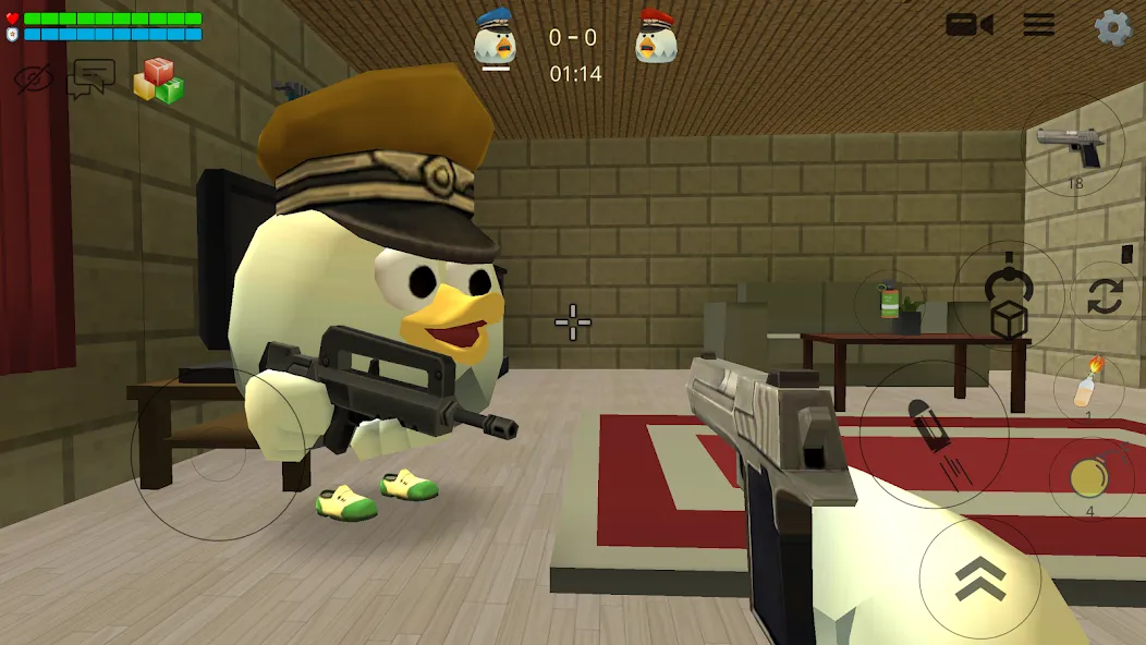 Chicken Gun (Чикен Ган) [МОД: Много монет, Открытые уровни и Мега MOD] Screenshot 3