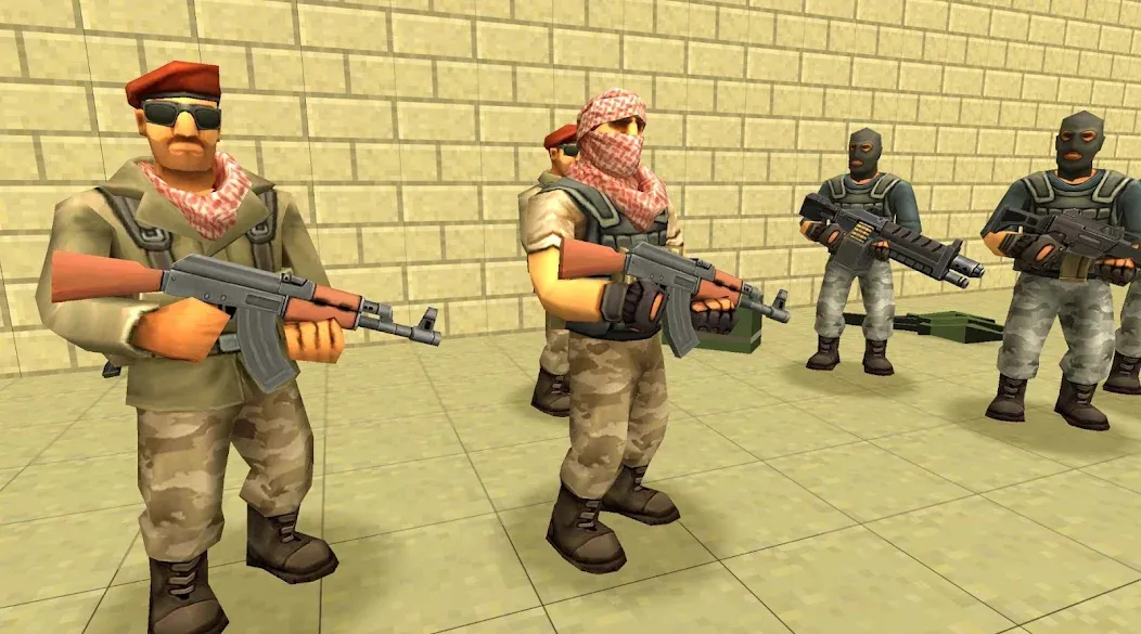 StrikeBox: Sandbox&Shooter (Страйкбокс) [МОД: Много денег, Монет и Все открыто] Screenshot 3