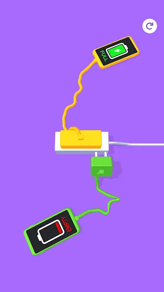 Recharge Please! [МОД: Меню, Бесконечные монеты и Открытые уровни] Screenshot 2