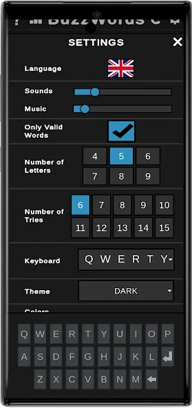 BuzzWords [МОД: Меню, Бесконечные монеты и Открытые уровни] Screenshot 2
