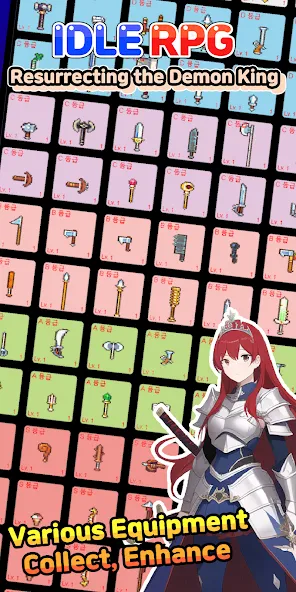 Idle RPG : Reviving Demon King (Айдл РПГ) [МОД: Много монет, Открытые уровни и Мега MOD] Screenshot 5