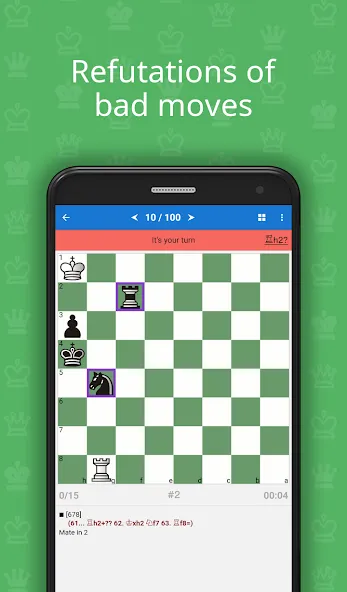Mate in 2 (Chess Puzzles) [МОД: Много денег, Монет и Все открыто] Screenshot 3