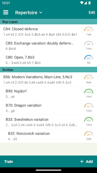 Chess Opener Lite (Шахматный Открыватель Лайт) [МОД: Деньги, Монеты и Меню MOD] Screenshot 4