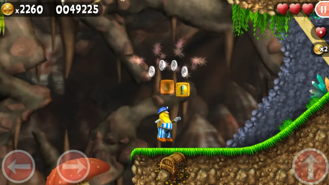Incredible Jack: Jump & Run (Инкредибл Джек) [МОД: Много монет, Открытые уровни и Мега MOD] Screenshot 3