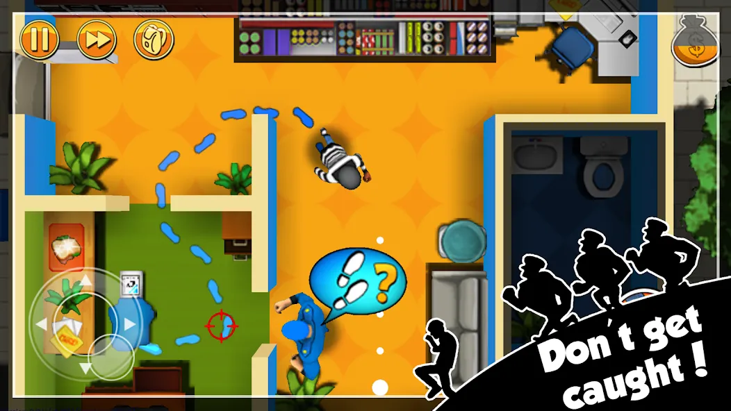 Robbery Bob - King of Sneak (Роббери Боб) [МОД: Много денег, Монет и Все открыто] Screenshot 1