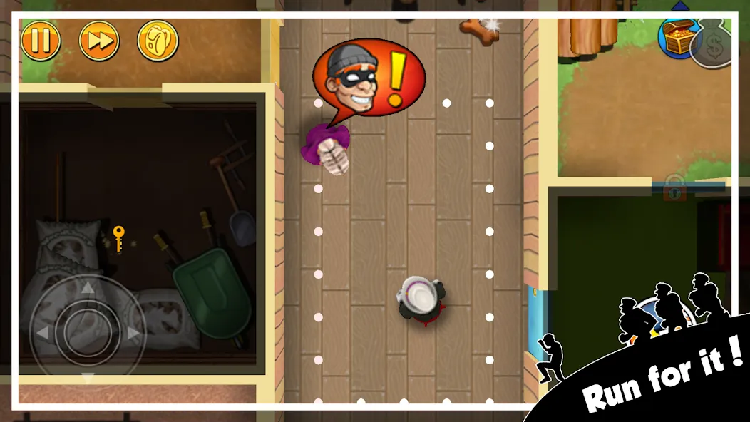 Robbery Bob - King of Sneak (Роббери Боб) [МОД: Много денег, Монет и Все открыто] Screenshot 4