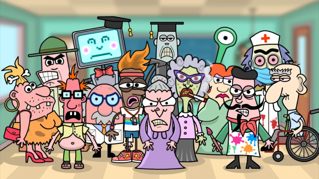 Bash the Teacher! School Prank [МОД: Бесконечные деньги, Монеты и Мега MOD] Screenshot 1