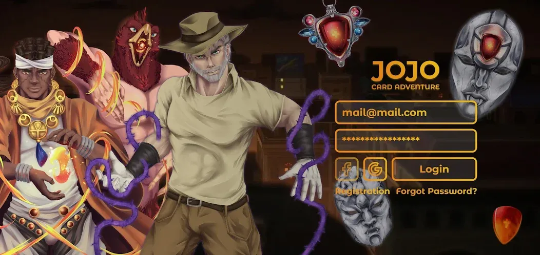 JOJO: Card Adventure－TCG & CCG (Джоджо) [МОД: Бесконечные деньги, Монеты и Мега MOD] Screenshot 2