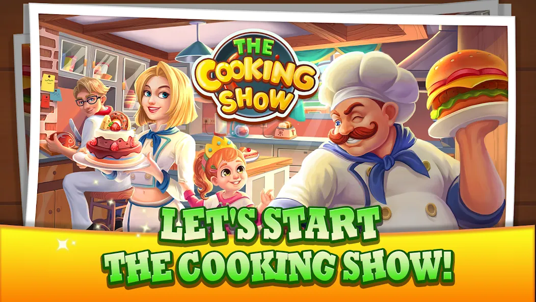 The Cooking Show (Зе Кукинг Шоу) [МОД: Бесконечные деньги, Монеты и Мега MOD] Screenshot 1