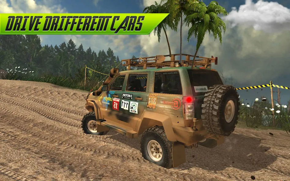 Offroad Jeep Driving Simulator [МОД: Много денег, Монет и Все открыто] Screenshot 2