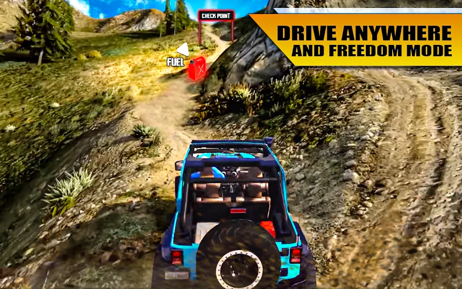 Off Road Jeep Drive Simulator [МОД: Деньги, Монеты и Меню MOD] Screenshot 1