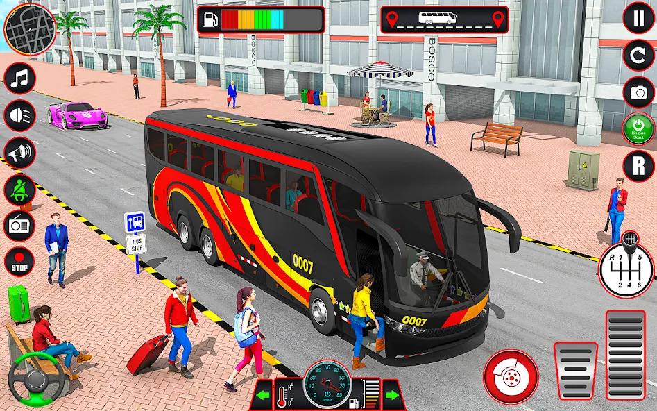 City Bus Simulator 3D Bus Game (Симулятор городского автобуса 3D  игра   ) [МОД: Много денег, Монет и Все открыто] Screenshot 5
