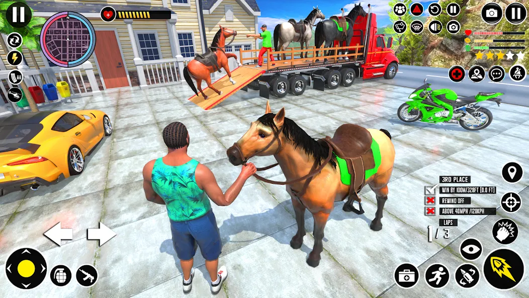 Animal Transport Truck Game 3D (Игра Грузовик для перевозки животных) [МОД: Много денег, Монет и Все открыто] Screenshot 2