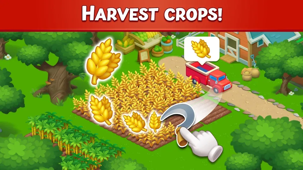 Farm City: Farming & Building (Фарм Сити) [МОД: Много денег, Монет и Все открыто] Screenshot 1