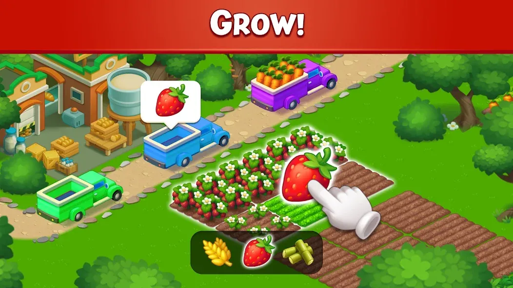 Farm City: Farming & Building (Фарм Сити) [МОД: Много денег, Монет и Все открыто] Screenshot 2