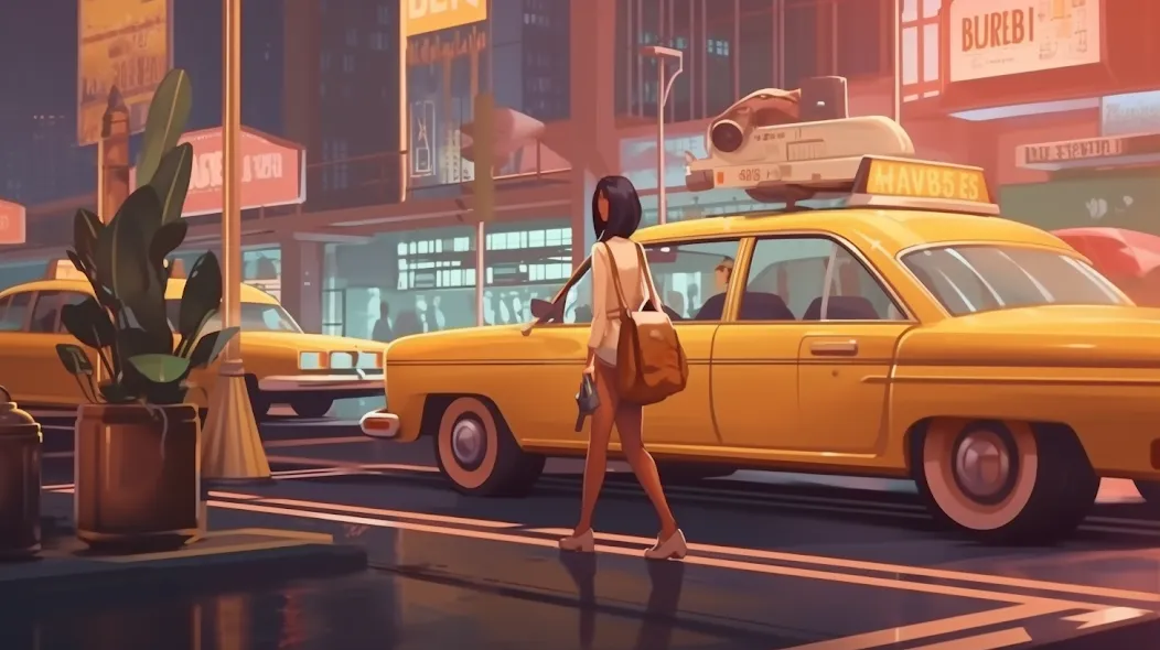 Taxi Driver - Crazy Taxi Games (Таксист) [МОД: Меню, Бесконечные монеты и Открытые уровни] Screenshot 1