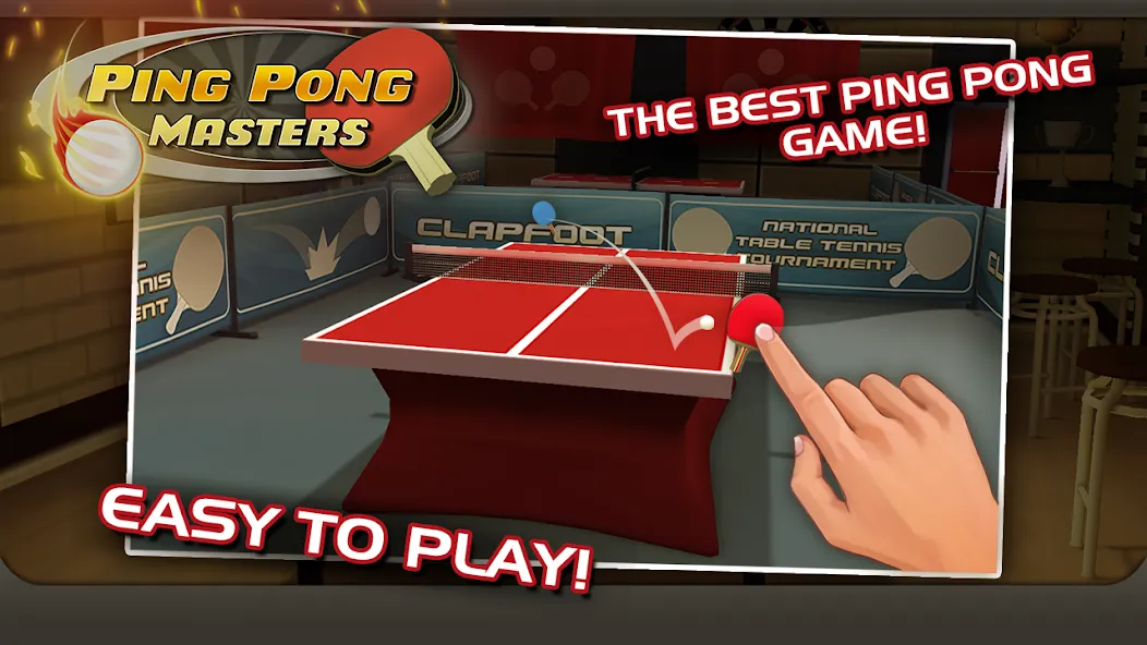 Ping Pong Masters (Пингпонг мастера) [МОД: Много монет, Открытые уровни и Мега MOD] Screenshot 1