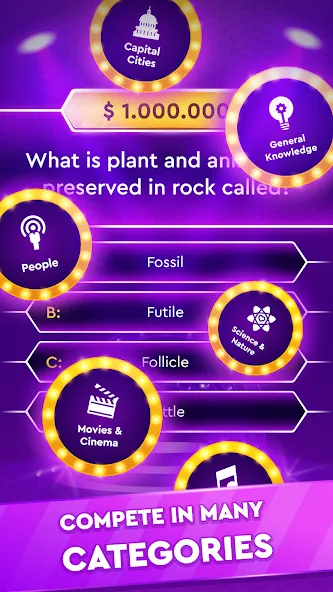 Trivia Show: TV Word Quiz Game [МОД: Бесконечные деньги, Монеты и Мега MOD] Screenshot 4