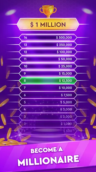 Trivia Show: TV Word Quiz Game [МОД: Бесконечные деньги, Монеты и Мега MOD] Screenshot 5