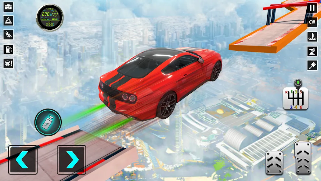 TopRace: Fast Car Simulator (Рамп Кар Гейм) [МОД: Меню, Бесконечные монеты и Открытые уровни] Screenshot 4