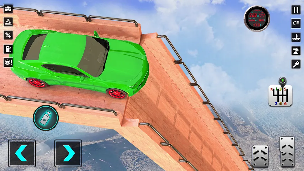 TopRace: Fast Car Simulator (Рамп Кар Гейм) [МОД: Меню, Бесконечные монеты и Открытые уровни] Screenshot 5