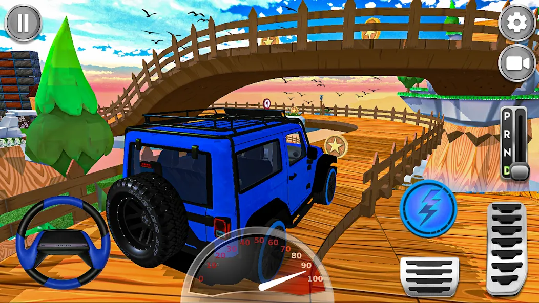 Mountain Climb 4x4 Car Games (Маунтин Клайм 4х4 игры на машинах) [МОД: Много денег, Монет и Все открыто] Screenshot 5