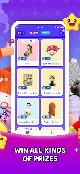 Claw Eden - Real Claw Machine (Клоу Эден) [МОД: Бесконечные деньги, Монеты и Мега MOD] Screenshot 2