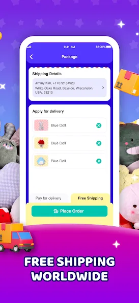 Claw Eden - Real Claw Machine (Клоу Эден) [МОД: Бесконечные деньги, Монеты и Мега MOD] Screenshot 3