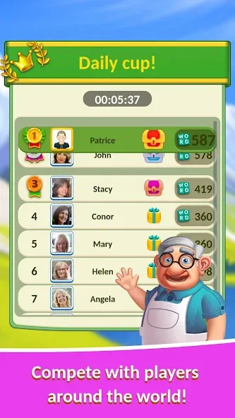 Crocword: Crossword Puzzle [МОД: Деньги, Монеты и Меню MOD] Screenshot 2