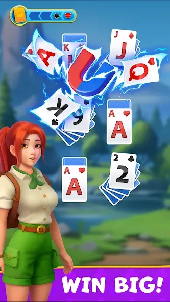 Kings & Queens: Solitaire Game [МОД: Бесконечные деньги, Монеты и Мега MOD] Screenshot 3