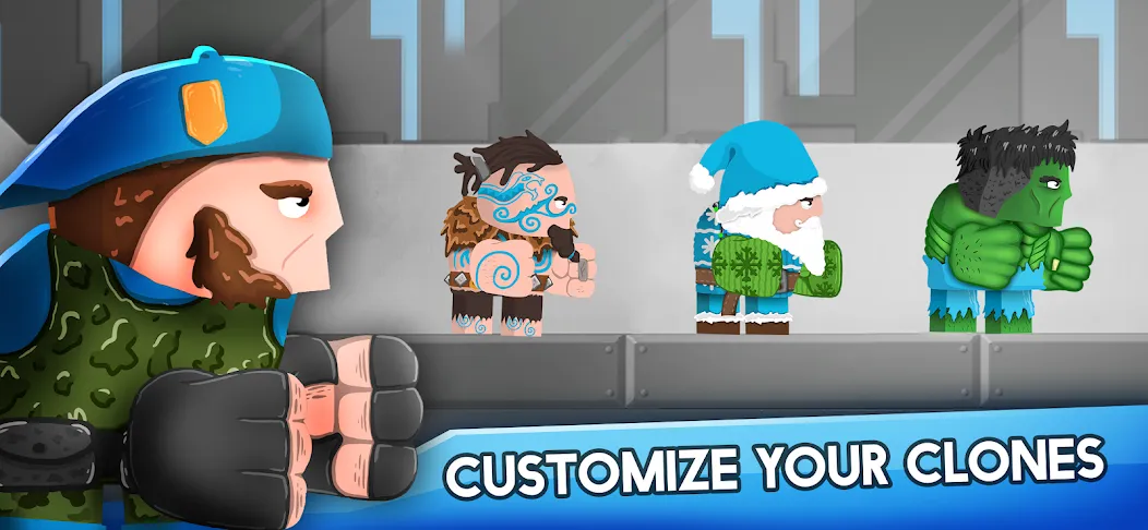 Clone Armies: Battle Game (Клоун армии) [МОД: Деньги, Монеты и Меню MOD] Screenshot 2