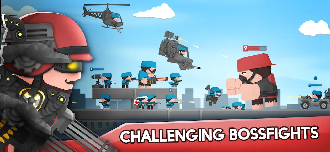Clone Armies: Battle Game (Клоун армии) [МОД: Деньги, Монеты и Меню MOD] Screenshot 4