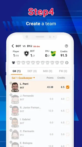 Legend Fantasy- Fantasy sports (Легенда фэнтези) [МОД: Все открыто, Дополнительные деньги и Меню MOD] Screenshot 5