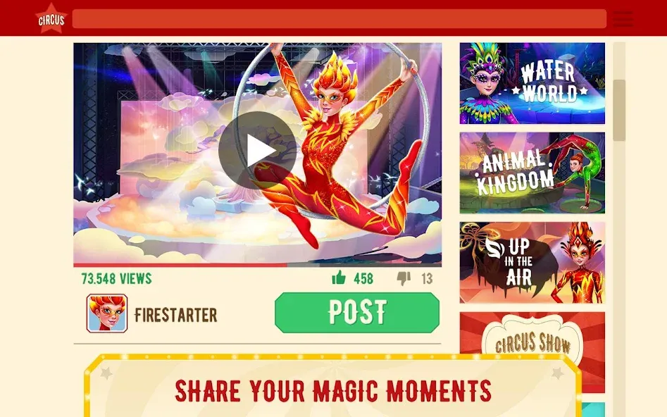 Fantasy Gymnastics [МОД: Меню, Бесконечные монеты и Открытые уровни] Screenshot 2