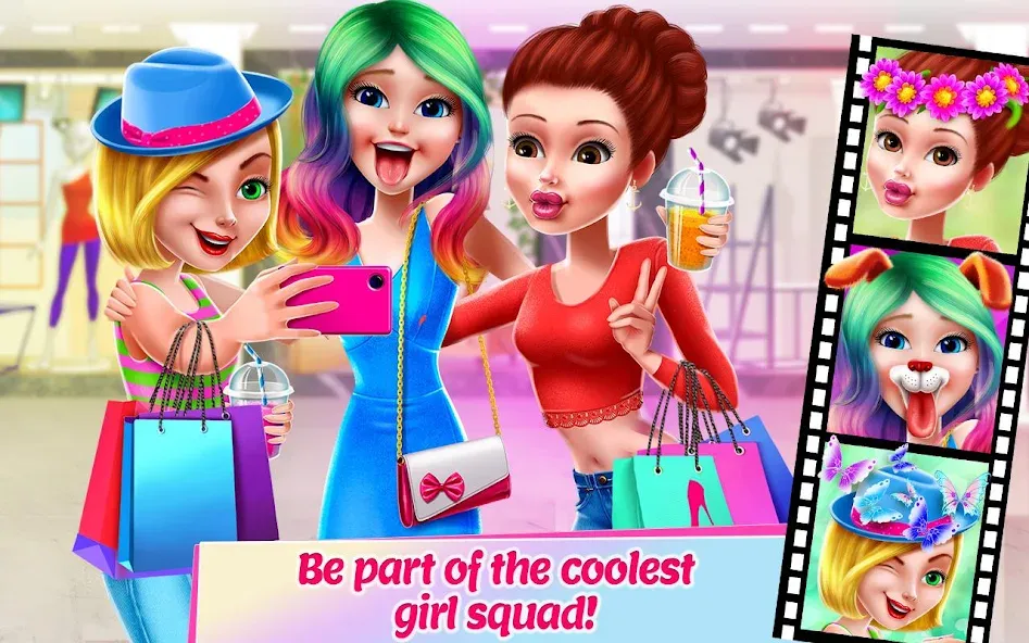 Girl Squad - BFF in Style [МОД: Бесконечные деньги, Монеты и Мега MOD] Screenshot 5