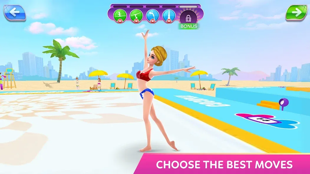 Gymnastics Superstar Star Girl [МОД: Много денег, Монет и Все открыто] Screenshot 2