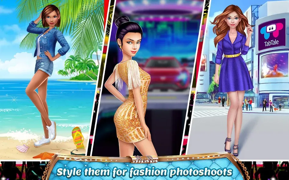 Stylist Girl: Make Me Fabulous [МОД: Много монет, Открытые уровни и Мега MOD] Screenshot 1