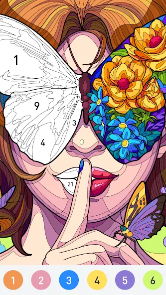 Color Now - color by number (Цолор Ноу) [МОД: Бесконечные деньги, Монеты и Мега MOD] Screenshot 1
