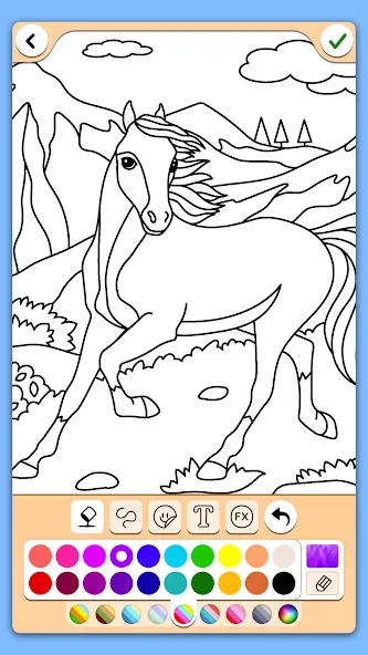 Coloring for girls and women [МОД: Бесконечные деньги, Монеты и Мега MOD] Screenshot 2
