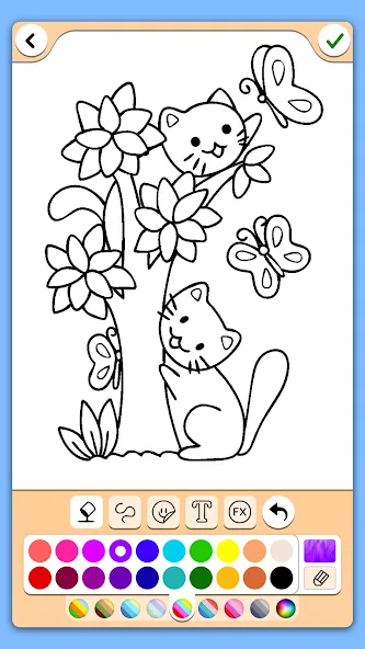 Coloring for girls and women [МОД: Бесконечные деньги, Монеты и Мега MOD] Screenshot 3