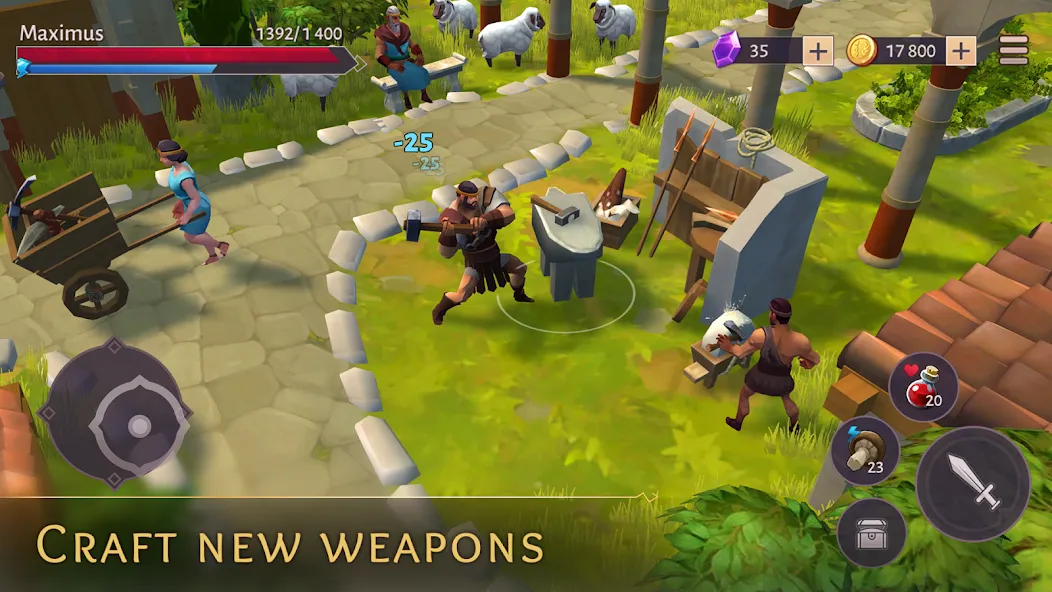 Gladiators: Survival in Rome [МОД: Бесконечные деньги, Монеты и Мега MOD] Screenshot 4