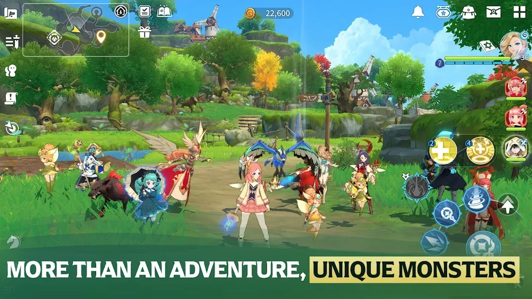 Summoners War: Chronicles [МОД: Деньги, Монеты и Меню MOD] Screenshot 4