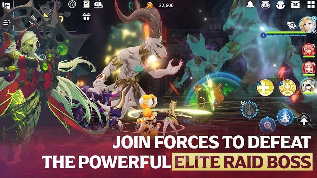 Summoners War: Chronicles [МОД: Деньги, Монеты и Меню MOD] Screenshot 5