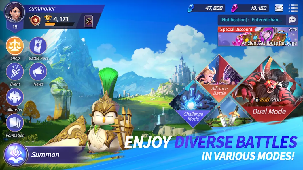 Summoners War: Lost Centuria (Саммонерс Вар) [МОД: Бесконечные деньги, Монеты и Мега MOD] Screenshot 4