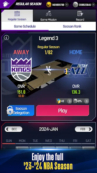 NBA NOW 24 (НБА СЕЙЧАС 23) [МОД: Много монет, Открытые уровни и Мега MOD] Screenshot 3