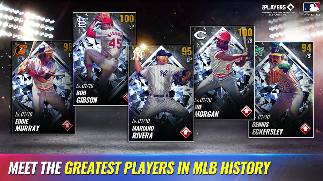 MLB 9 Innings 24 (МЛБ 9 Иннингов 23) [МОД: Бесконечные деньги, Монеты и Мега MOD] Screenshot 1