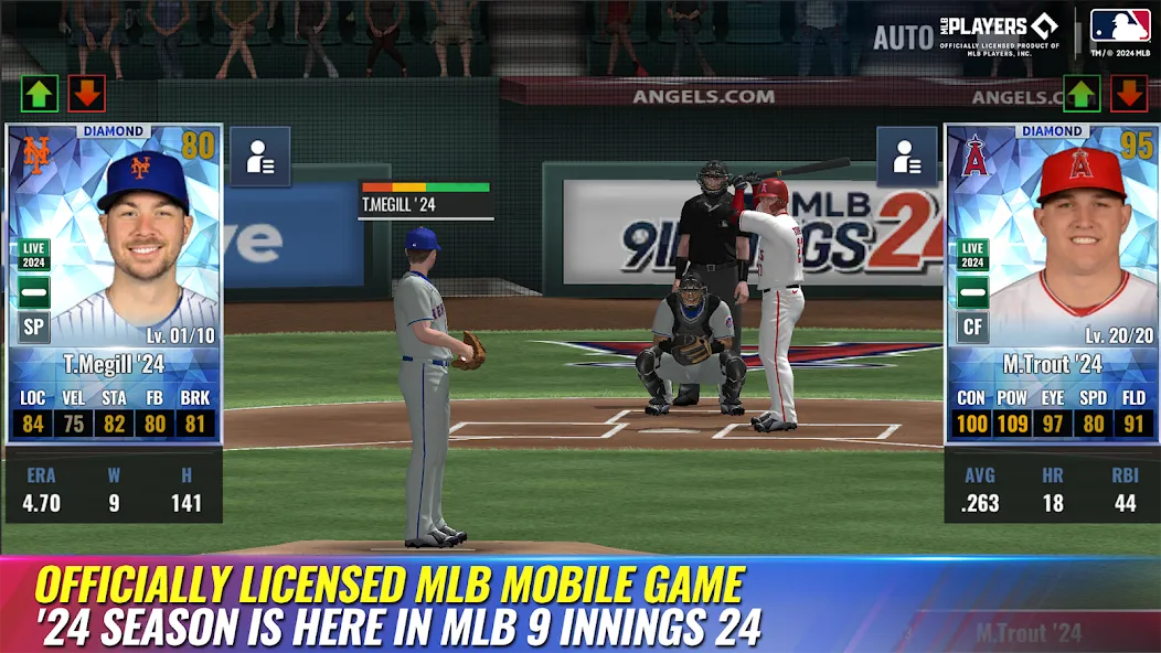 MLB 9 Innings 24 (МЛБ 9 Иннингов 23) [МОД: Бесконечные деньги, Монеты и Мега MOD] Screenshot 2