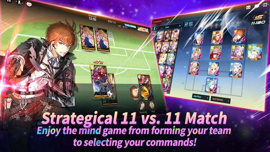 Soccer Spirits (Соккер Спиритс) [МОД: Бесконечные деньги, Монеты и Мега MOD] Screenshot 2